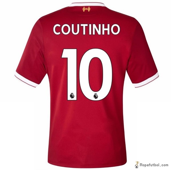 Camiseta Liverpool Replica Primera Ropa Coutinho 2017/18